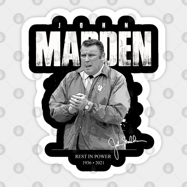 John Madden Sticker by Juantamad